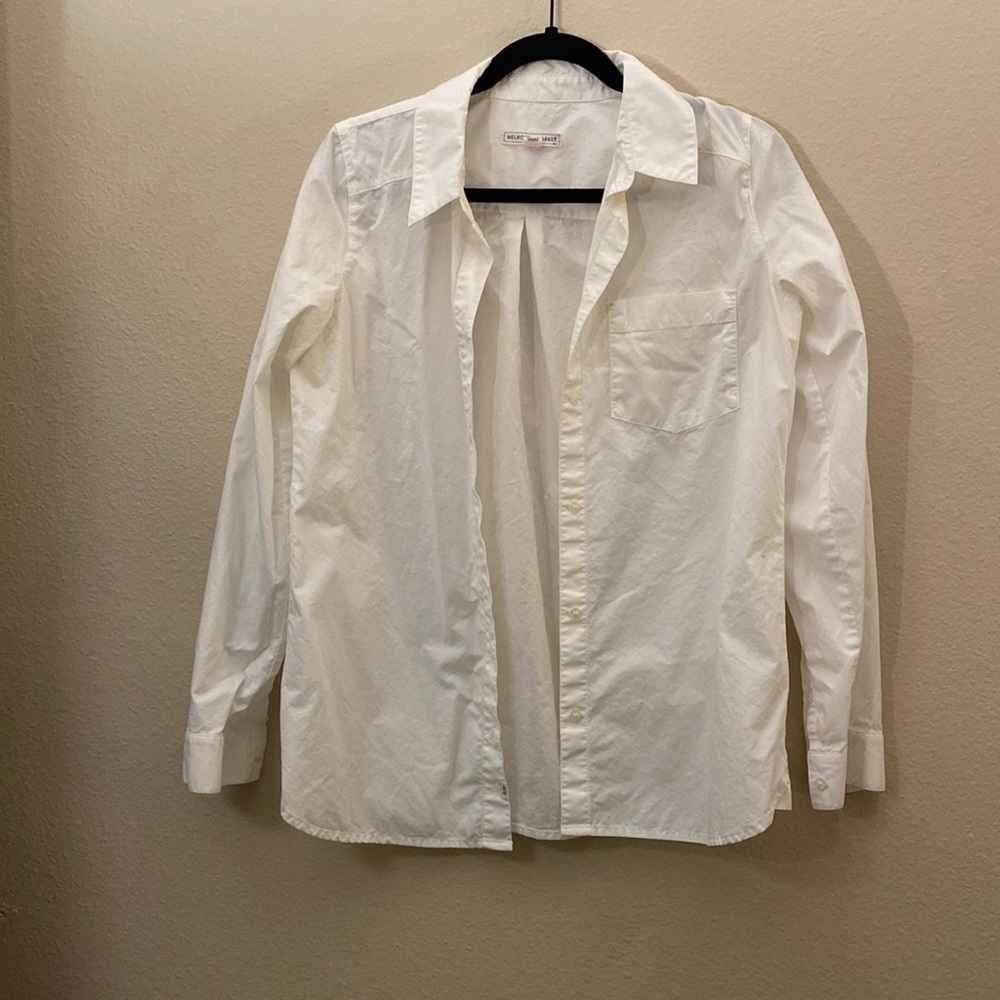 White Melrose and Market Blouse